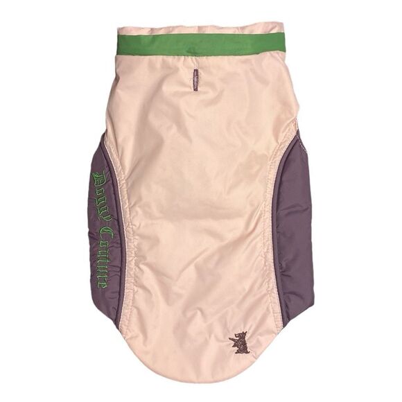 JUICY COUTURE Vintage Down Filled Dog Vest Reversible with Hood - Picture 8 of 15